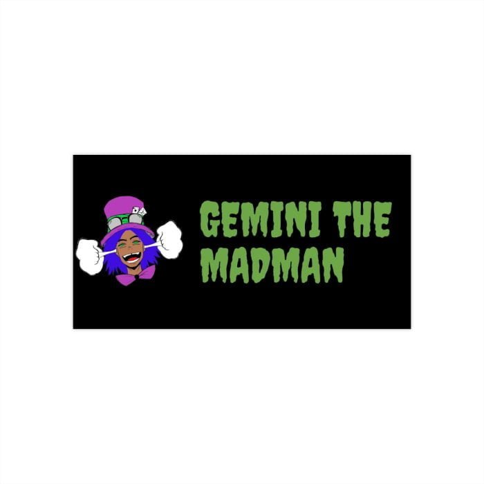 Madman Bumper Stickers - Image 4