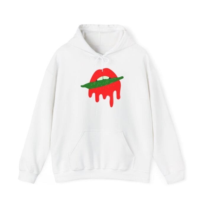 Blunt Lips Hooded Sweatshirt - Image 3