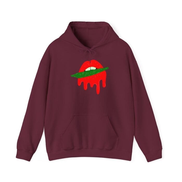 Blunt Lips Hooded Sweatshirt