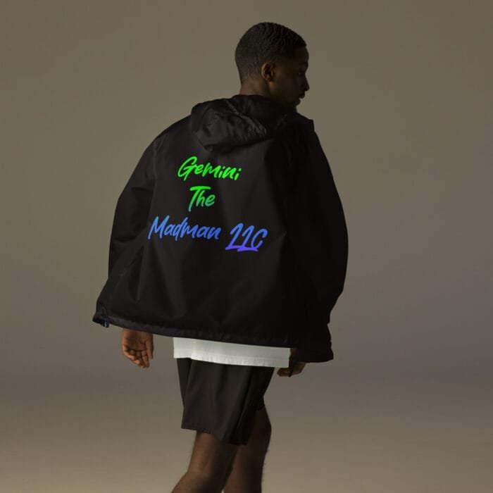 Madman lightweight zip up windbreaker