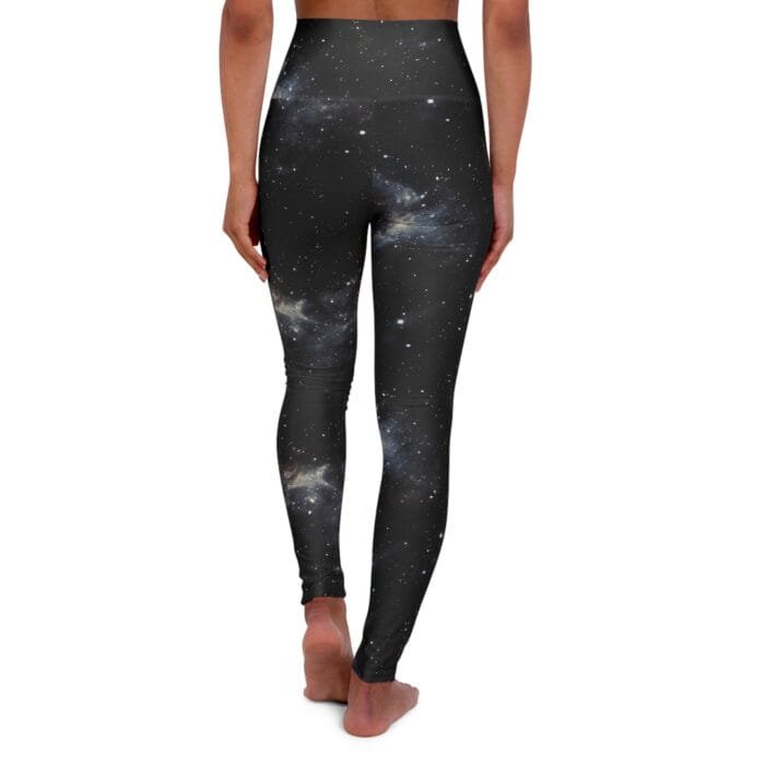 High Waisted Galaxy Leggings - Image 2