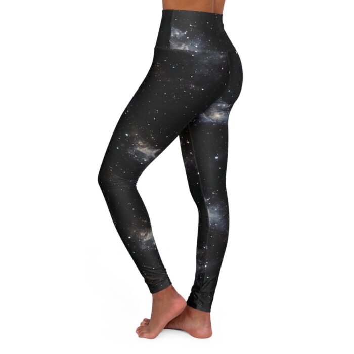 High Waisted Galaxy Leggings - Image 3