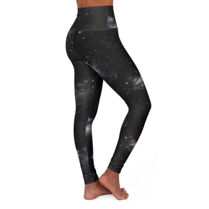 High Waisted Galaxy Leggings - Image 4