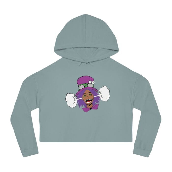 Cropped Hooded Sweatshirt - Image 7