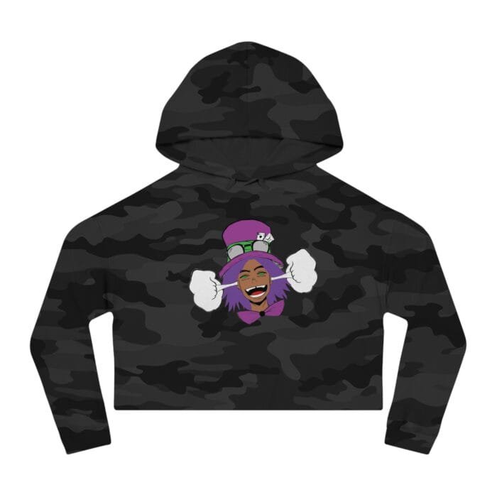 Cropped Hooded Sweatshirt - Image 6